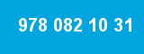 978 082 10 31